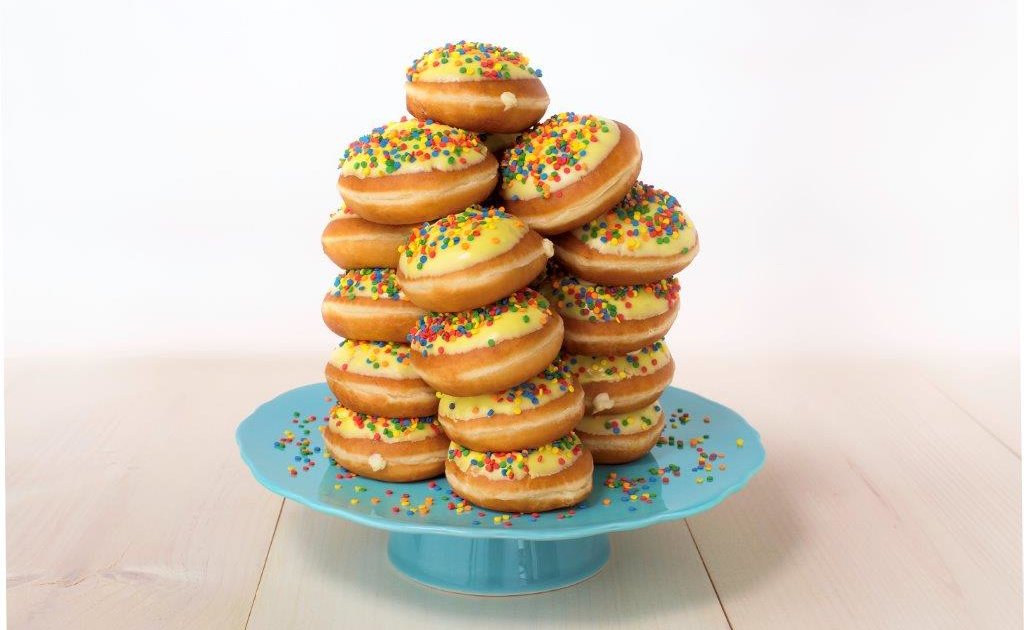 Krispy Kreme's Birthday Cake Batter Donut Returns for Good Thrillist