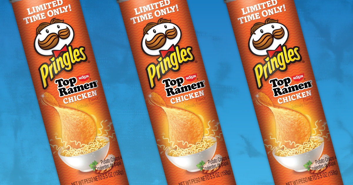 Limited Edition Top Ramen Flavor Pringles Available At Dollar General