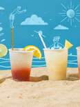 how to batch out cocktails for the beach summer weather