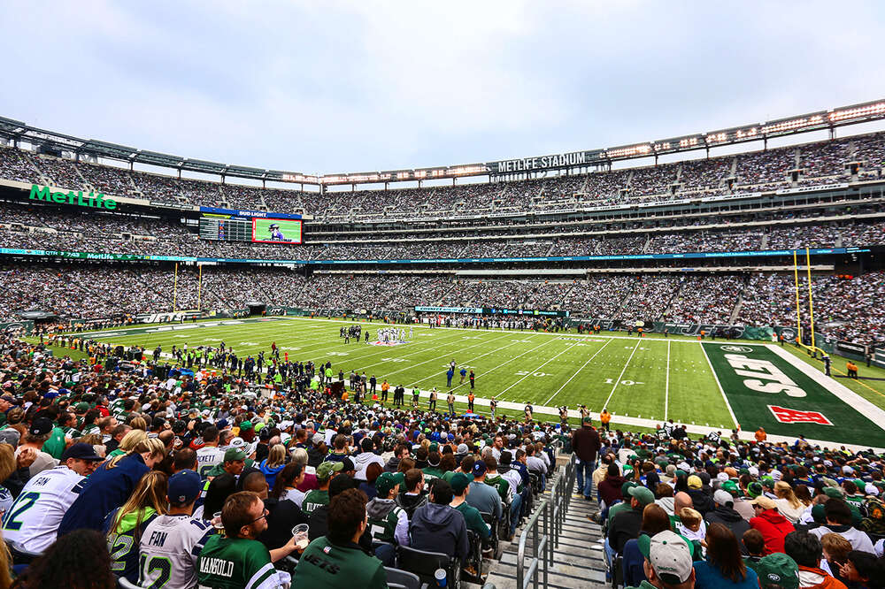 New York Jets @ Metlife Stadium, View from the upper deck. …