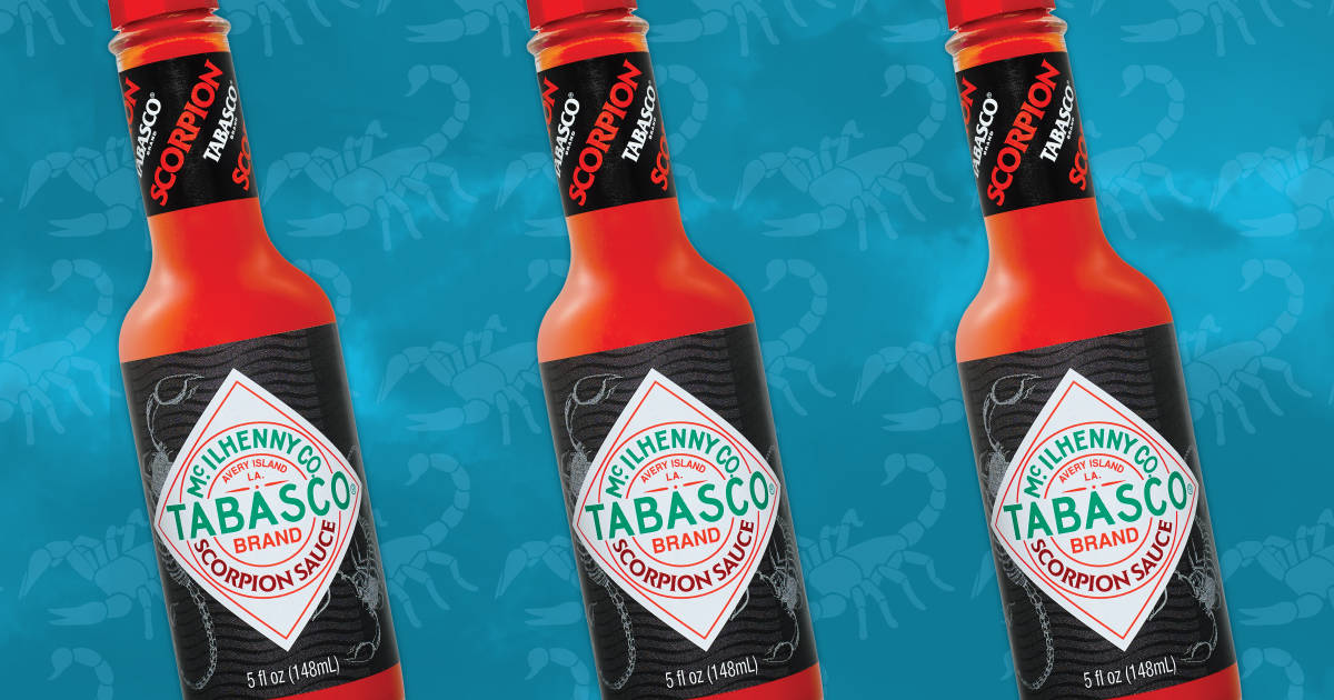 Tabasco brand scorpion sauce