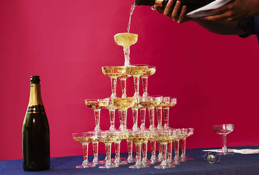 How to Make a Champagne Tower for Your Next Party Thrillist