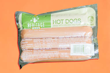 heritage farm hot dogs