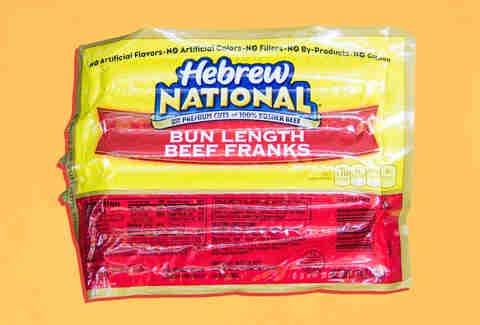 hebrew national hot dogs