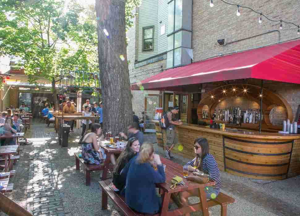 sheffields beer garden