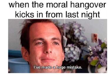 Funny Hangover Memes The Stages Of A Hangover Told In Memes