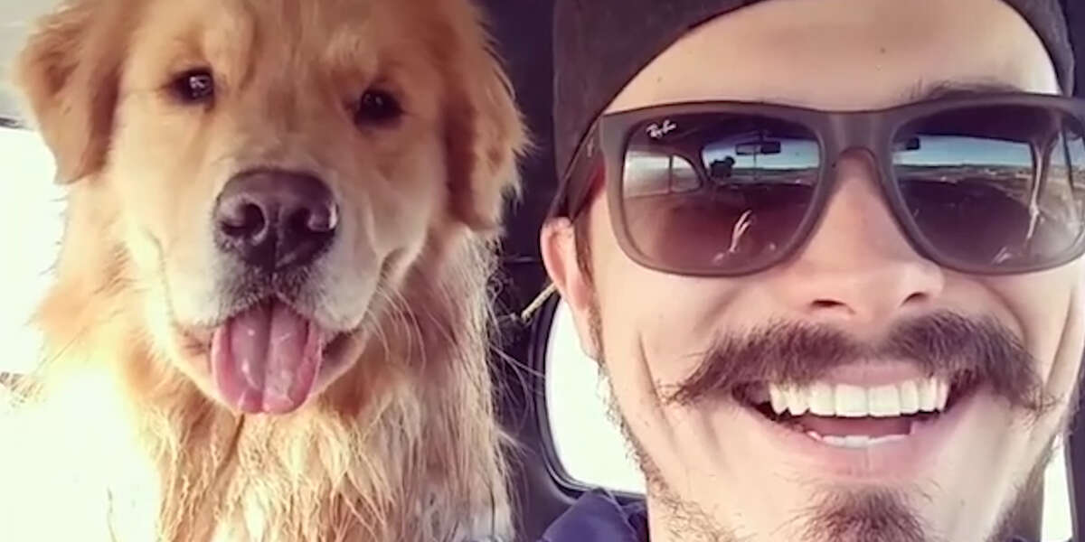 Dog Copies His Dad's Facial Expressions - Videos - The Dodo