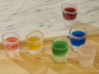 How to Make Ice Shot Glasses without a Mold