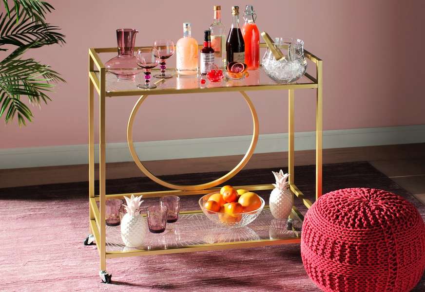 Modern Bar Cart Ideas: 10 Cool Bar Carts You Can Buy - Thrillist