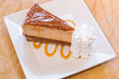 salted caramel cheesecake