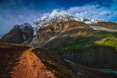 mountains in the Karakorum