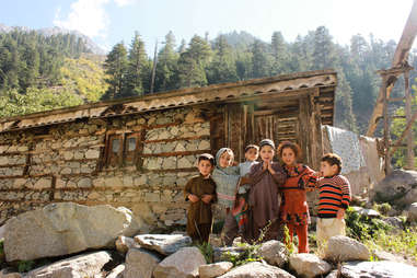village in swat valley, Pakistan