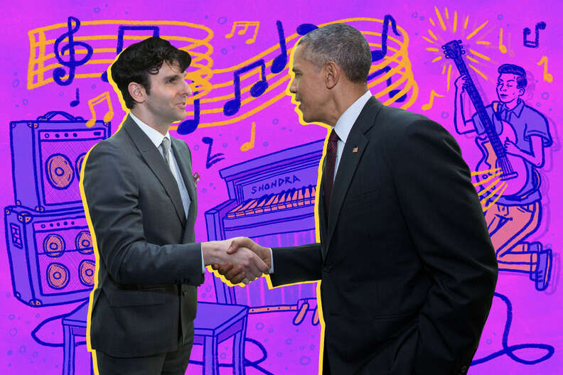 barack obama and low cut connie