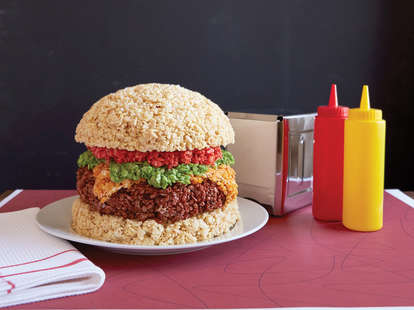 rice krispie hamburger