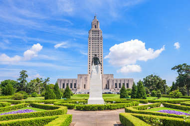 Louisiana State Capitol in Baton Rouge, Louisiana