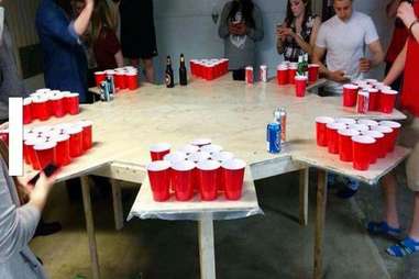 Cool beer deals pong tables