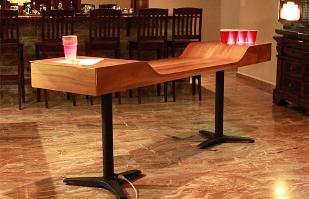 Wooden Beer Pong Table Designs