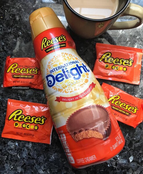 Reese's Peanut Butter Cup Coffee Creamer Is on Walmart Shelves Now ...