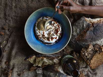 day old bread porridge