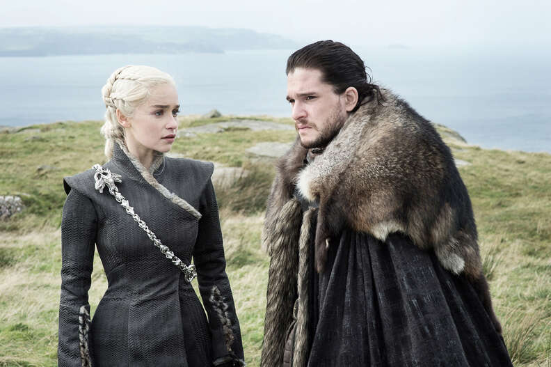 jon snow and daenerys game of thrones season 7