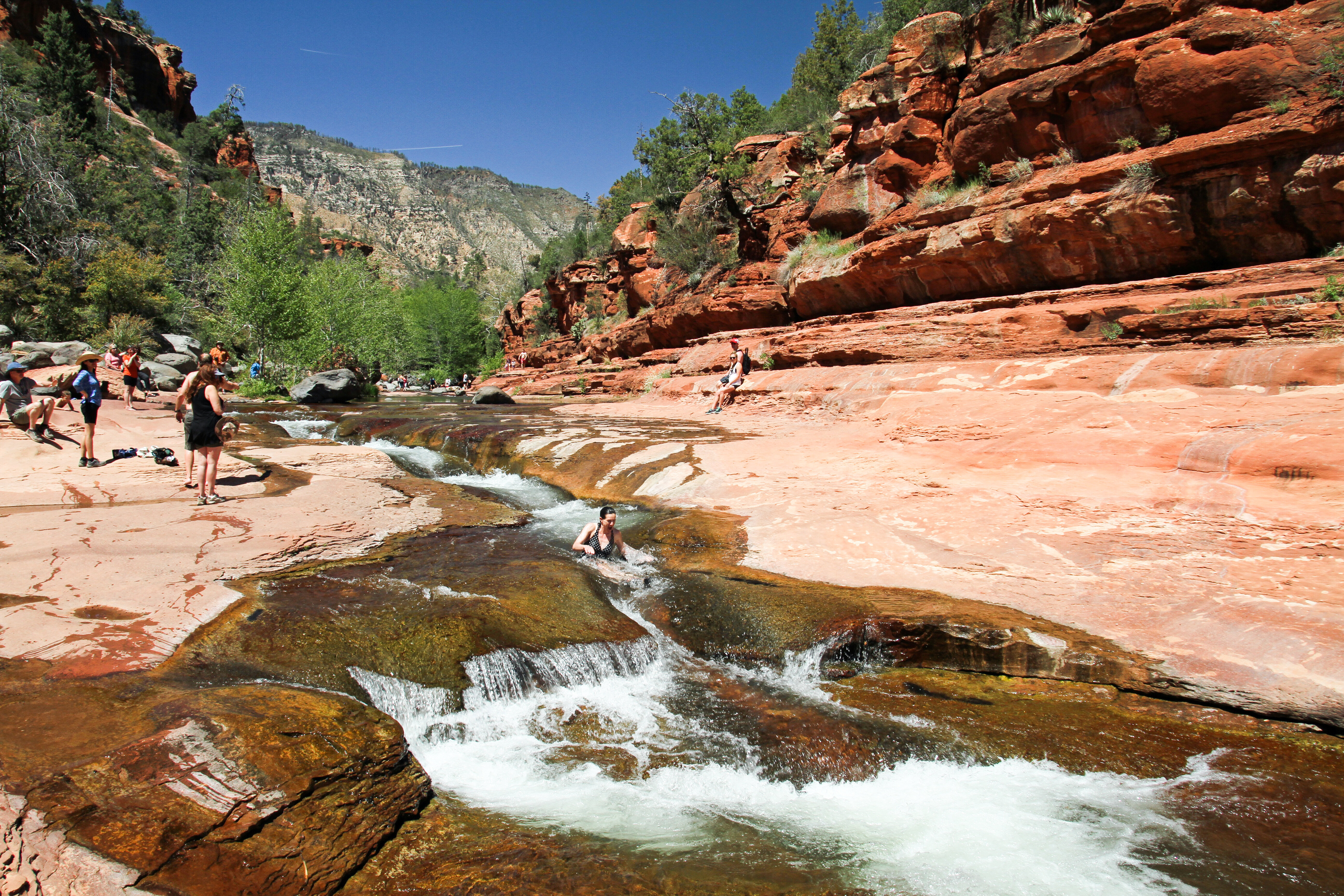 12 Badass Natural Water Slides Across America