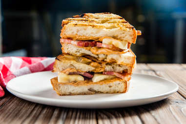 grilled breakfast sandwiches