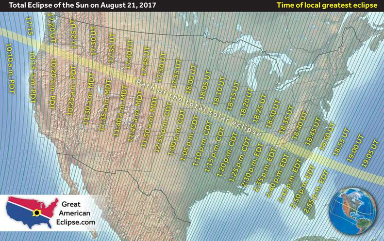 What Time Is the Eclipse Today? - Thrillist