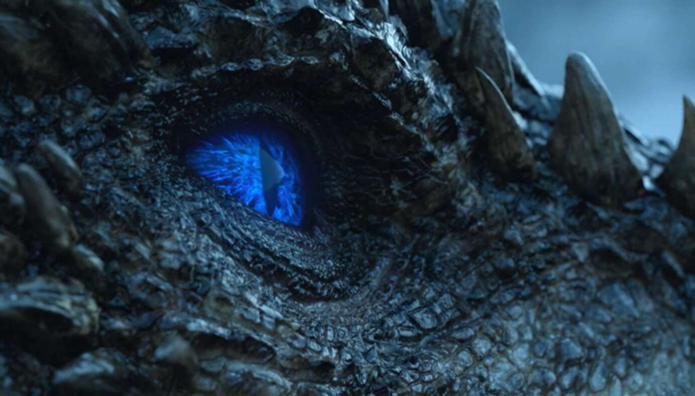 game of thrones season 7 viserion dragon white walker
