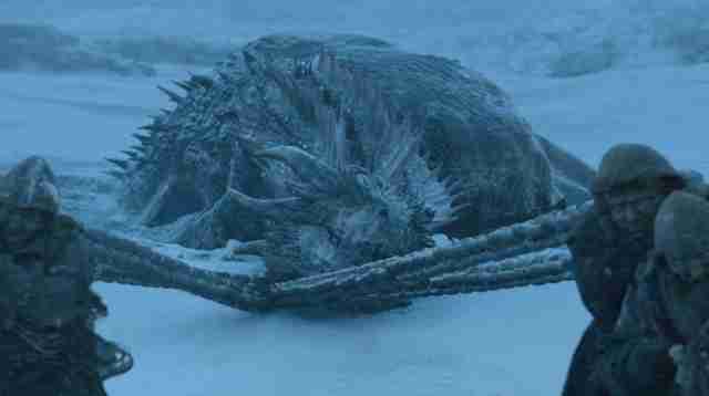 Game of Thrones: Is Viserion Dead? White Walker Ice Dragon 