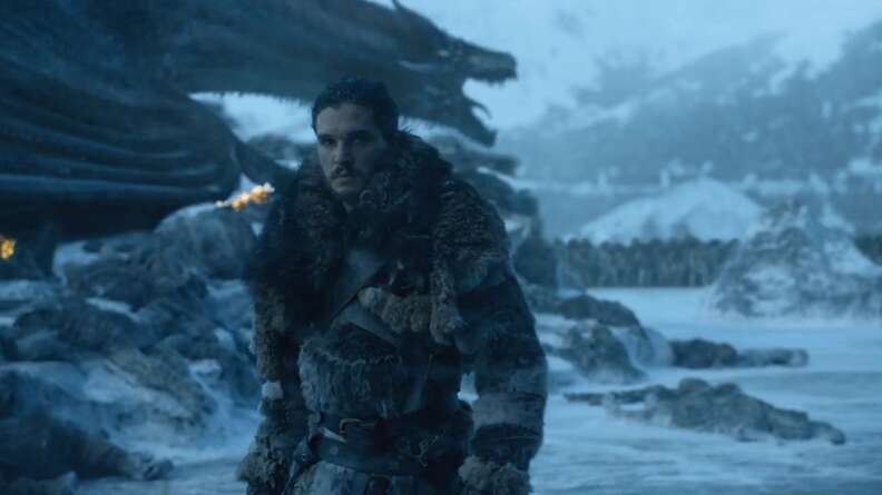 jon snow dragon game of thrones season 7