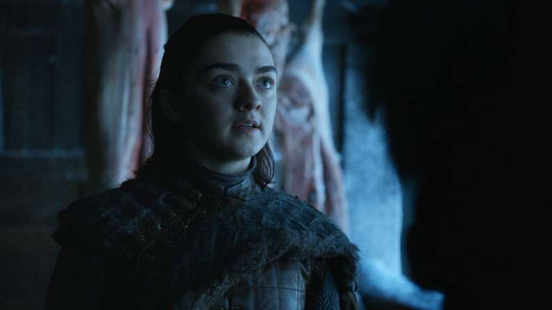 arya game of thrones season 7 beyond the wall