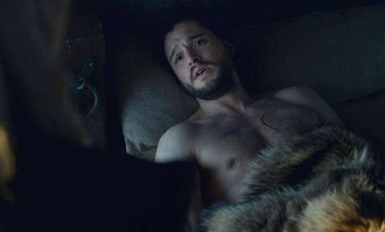 jon snow shirtless game of thrones season 7