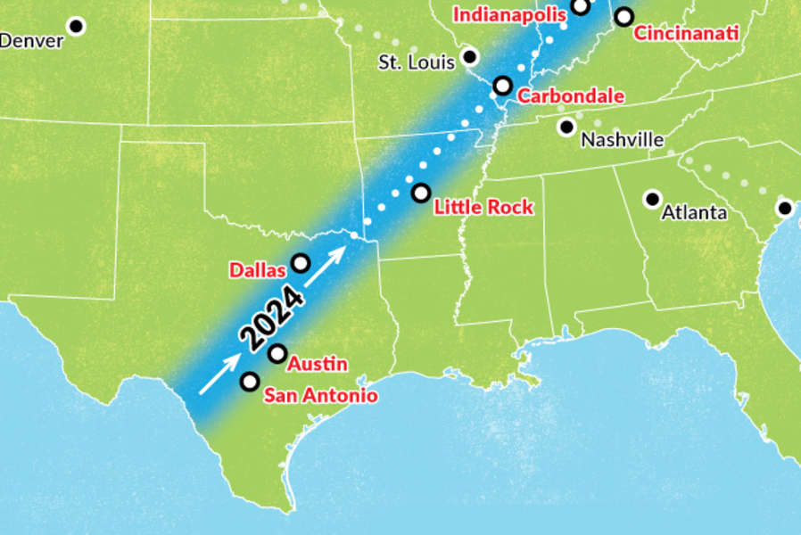 Best Cities to Visit for the Next Solar Eclipse in 2024 Thrillist