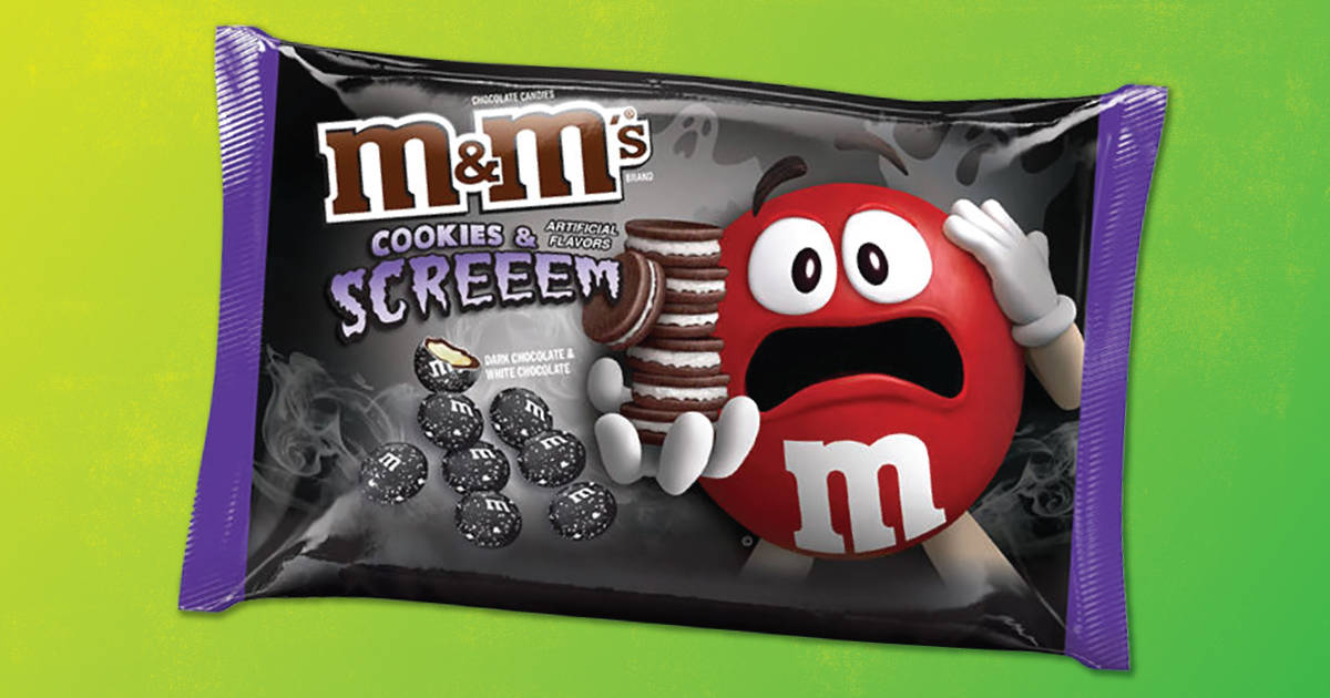 M&M's Cookies and Screeem: Cookies & Cream, Oreo-Like Halloween