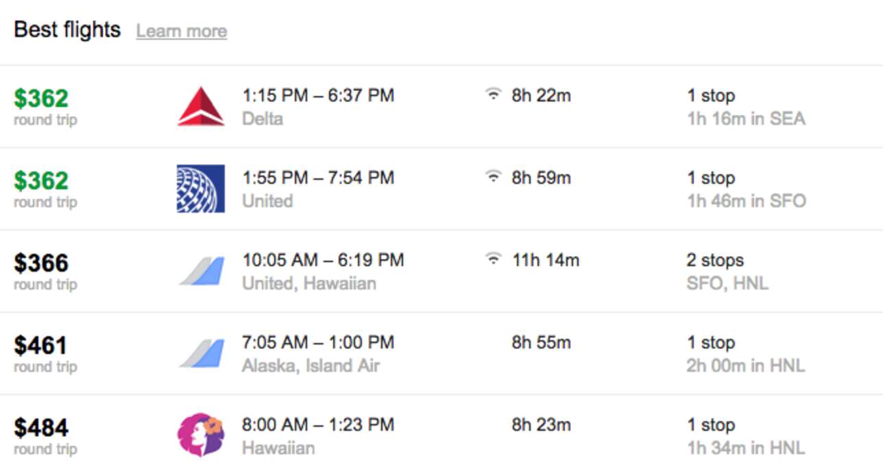 Why Cheap Flights to Hawaii Will Be Available This Year Thrillist