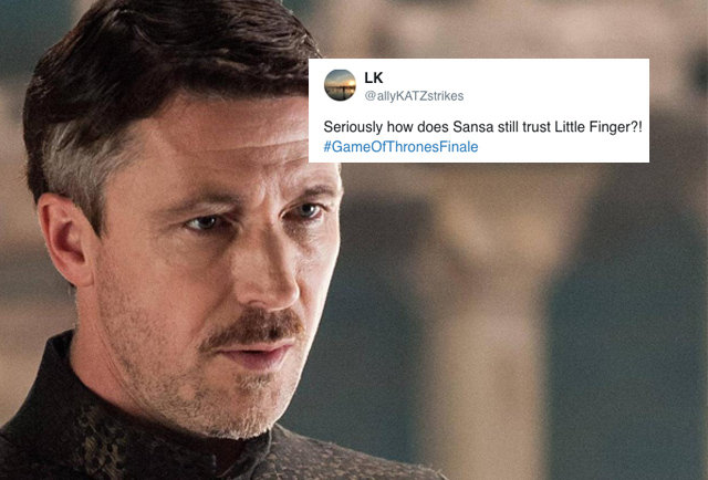The Littlefinger Scene on 'Game of Thrones' Inspired 