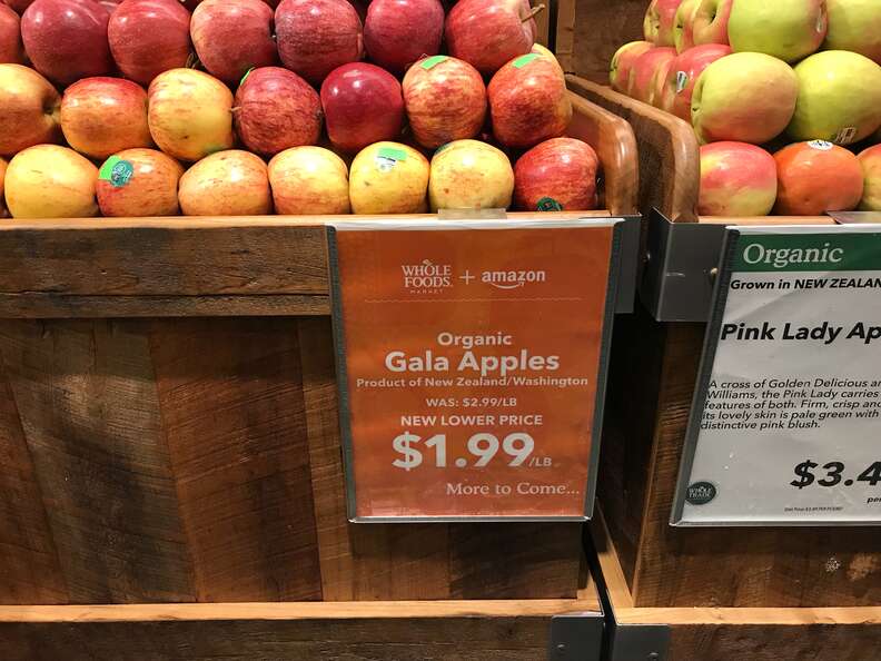 Organic Pink Lady Apples Bag at Whole Foods Market