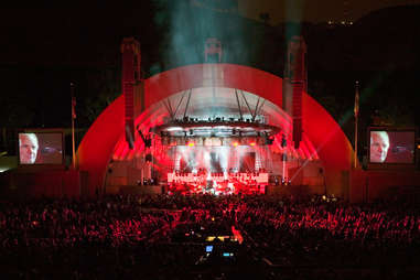 Hollywood bowl amphitheater