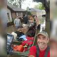 Strangers Work Together To Save 21 Dogs From Hurricane Floods