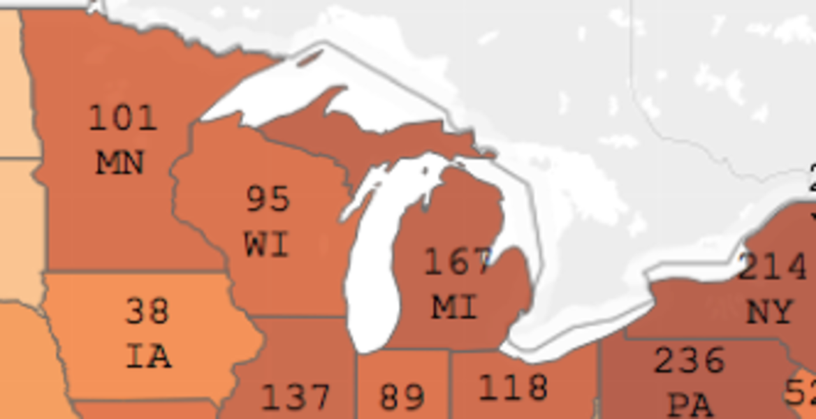 State With the Most Craft Breweries Thrillist