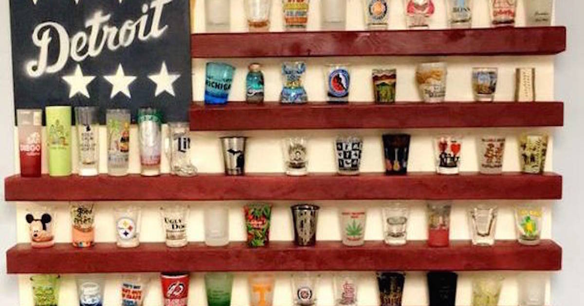 The 9 Coolest Shot Glass Display Ideas Thrillist