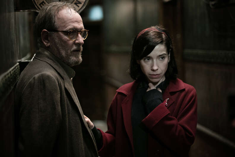 richard jenkins and sally hawkins in the shape of water