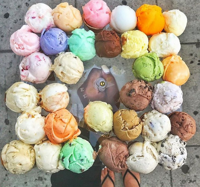 Hammond's Gourmet Ice Cream Has 32Scoop Ice Cream Flights Thrillist