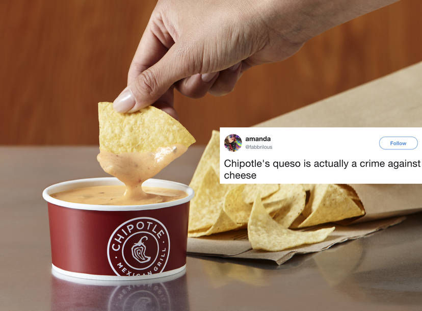 Chipotle Queso Reviews Twitter Reacts To The New Cheese Dip Thrillist
