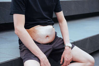 The Dadbag Fanny Pack Instantly Gives You a Hairy Gut Thrillist