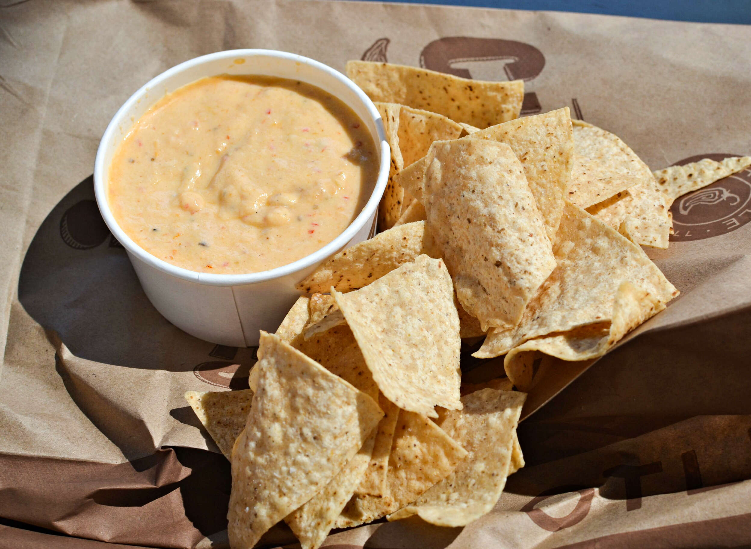 Chips And Queso Qdoba