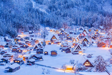 Shirakawago village, Japan