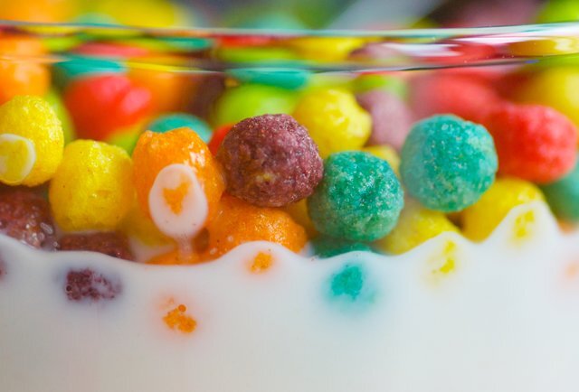 Trix Cereal In A Bowl