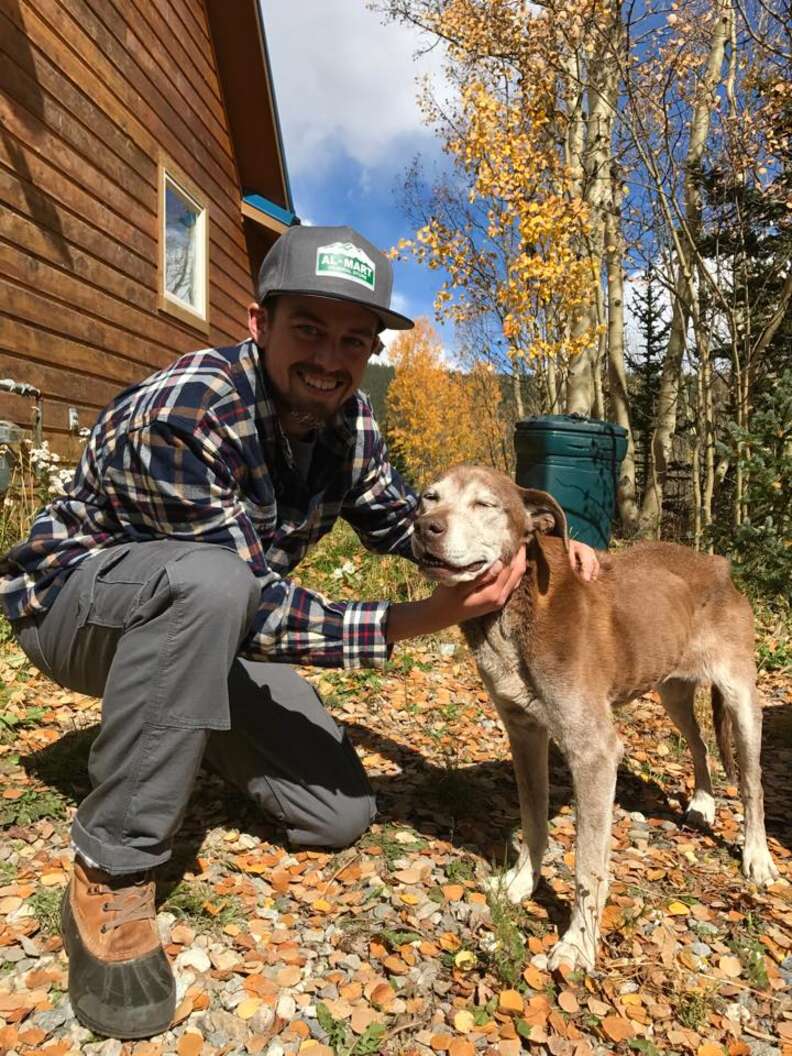 Hikers Rescue Starving Dog Trapped For 6 Weeks On A Mountain - The Dodo