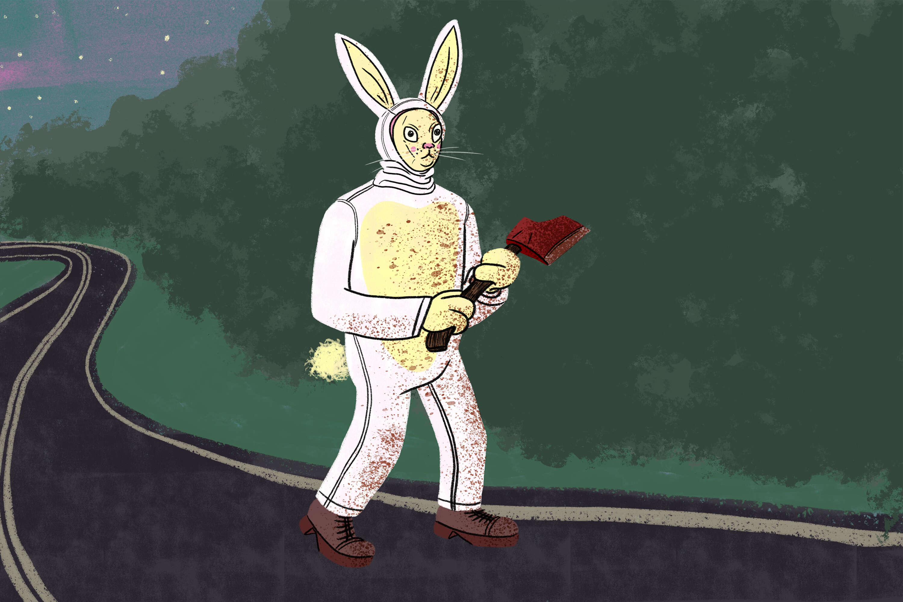 Bunny man. Банимен кролик Легенда. Кролик убийца Банни мен. Банимен человек кролик.